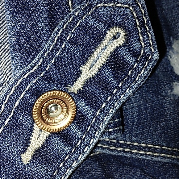 ~L@@K~NWT Toddler Girls Super Stretch denim "Shortall" Coverall Shorts~Sz 4/5 - Picture 9 of 14